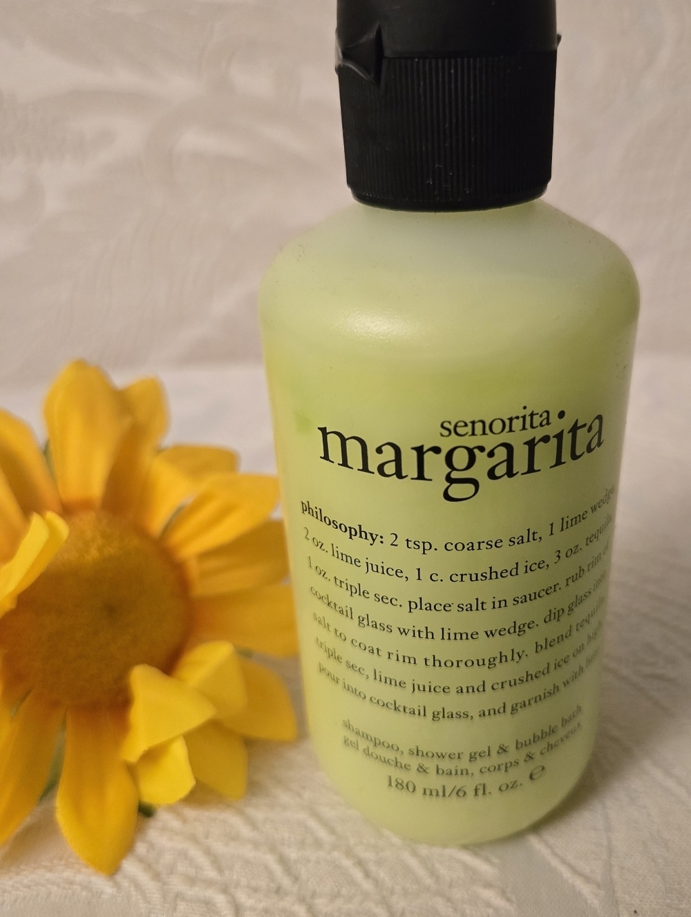 Philosophy *Senorita Margarita* 3-in-1 Bath, Shampoo & Shower Gel 6 oz NEW - Picture 4 of 4